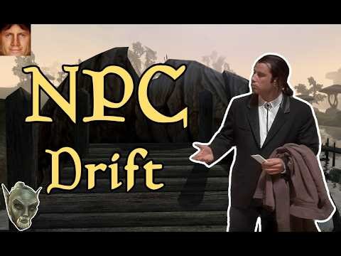 Morrowind's Weirdest Bug - NPC Drift