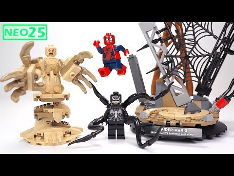 LEGO Avengers: Doomsday Promo | Spider-Man vs Sandman and Venom Set | LEGO 76334 | LEGO Speed Build