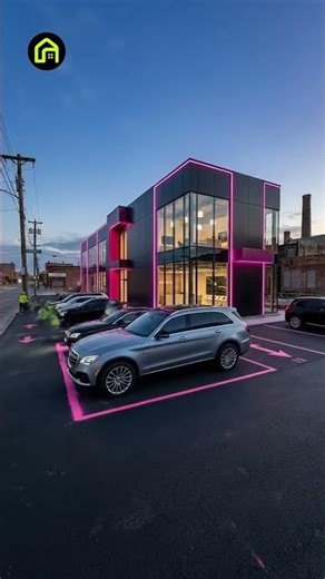 From Empty Lot To Luxury Showroom Hub | Modern Retail #beforeafter