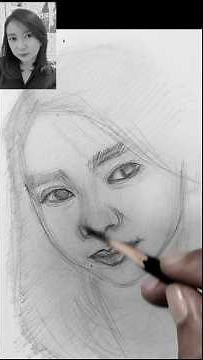 How to Draw a Face Sketch step by step #howtodrawface #facesketch #drawing
