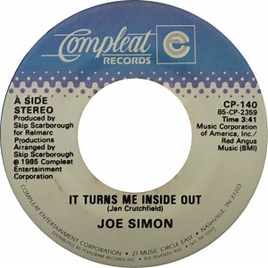 Joe Simon - It Turns Me Inside Out / Morning, Noon And Night