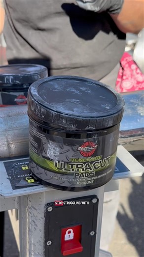 Easily cut through built-up oxidation and surface deposits with Ultra Cut Pads! 💪🏻#metalpolish