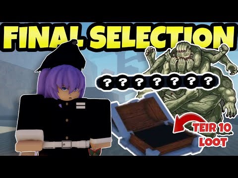 Final Selection | Defeating the Hand Demon || PROJECT SLAYERS
