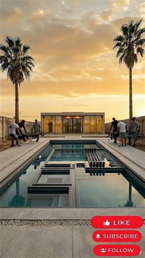 This Crazy Pool Design Looks Like a Computer Case 💻💎