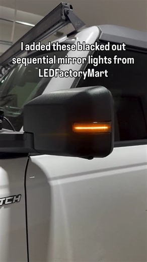 Bronco Sight Mirror Lights #ledfactorymart