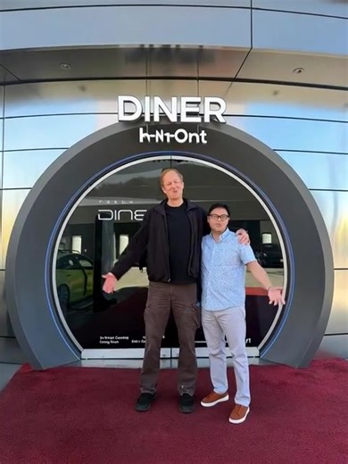 Checking out the humanoid robots with Jason Fung at the Tesla Diner as we celebrate the release of his remarkable new book, The Hunger Code—a bold rethinking of obesity and weight loss. The Hunger Code is poised to help thousands lose weight—and keep it off—in an era dominated by weight-loss drugs and ultra-processed foods…without counting calories. It releases March 3. You can preorder here: https://www.doctorjasonfung.com/ | Robert Lufkin MD