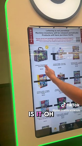 WE FOUND A NEW PLACE FOR POKEMON VENDING MACHINES #pokemon #tcg #foryou #fyp