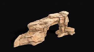 Ancient Carved Stone Cliff 4 - Download Free 3D model by mohamedhussien