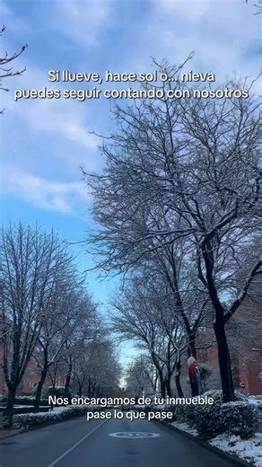 Raul San Roman on Instagram: "Da igual la estación, el clima o las circunstancias. Nuestro compromiso con cada inmueble es constante y siempre estamos ahí cuando se nos necesita. Confianza, dedicación y trabajo bien hecho, los 365 días del año. #Inmobiliaria #Compromiso #Confianza #SiempreContigo #apisanroman"