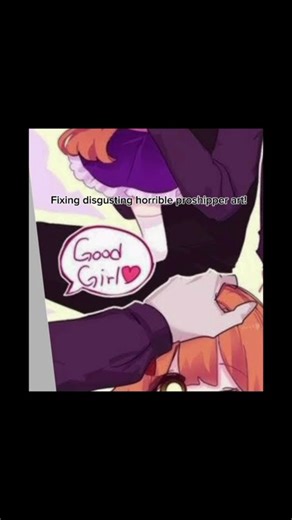 Fixing proshipper art! #fixing #fypシ #shorts #disgust #art #terriblethings #fnaf