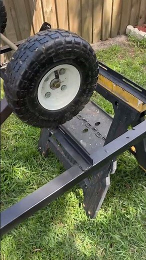 DIY Lawn Trailer - PT 4 Axle and Wheels Update