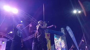 HAN C TAKES THE STAGE! Energy levels hit the roof as Han C performs, delivering a high-octane set that keeps the crowd moving from start to finish Crowd-favourite tracks, Han C commands the stage, turning the venue into a full-on party. The sound is clean, the vibe is electric, and the crowd is locked in. This is the kind of performance that defines the night. Han C. live, loud and unforgettable. 🎧✨ | The Ngami Times