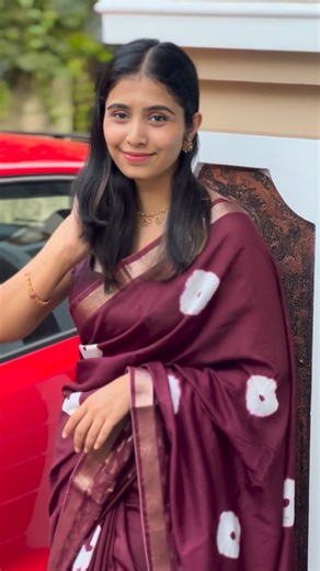 AURIMO on Instagram: "DM for outfit details ✨ Product Code: CTF–121 Semi Dola Silk Saree – Grape Colour Made from premium semi dola silk, this saree has a rich texture and a graceful drape with a subtle elegant finish. The beautiful grape shade adds a timeless charm, making it perfect for both casual and festive elegant wear. Lightweight and comfortable, it gives you an effortlessly refined look. • Available in one shade (Grape colour) • Order via WhatsApp: 8848944302 • Dispatch: Within 7 workin