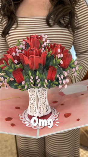 Beautiful Paper Rose Pop-Up Cards for Every Occasion