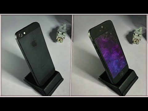 How to make iPhone 5 of cardboard | Mobile Creationss