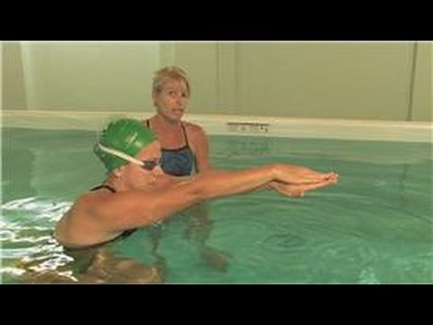 How to Swim the Freestyle Stroke : Practicing the Arm Motion for the Freestyle Stroke in the Water