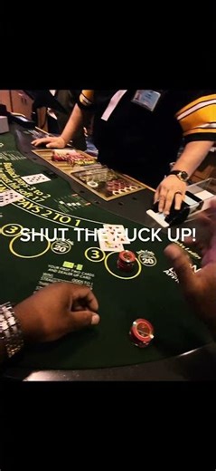 Not listening to a quitter 🤨🤨🤨 #casino #funny #relatable