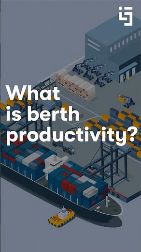 What is berth productivity? #maritime #berthproductivity #portproductivity #containerterminal