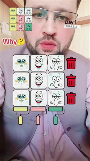 Coloring Game Face: Puzzle Challenge 55!