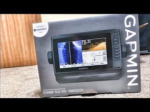 Garmin ECHOMAP Plus 74sv GPS Fish Finder with GT51 transducer