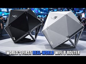 ASUS ROG NeoCore WiFi 8 Router Showcased At CES 2026 - Best Router With AI-Driven Workloads