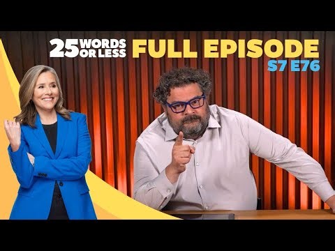 Can They Find the Answer Without Starting a War? | 25 Words or Less Game Show | S7 E76