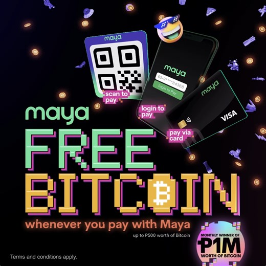 10K views · 1.1K reactions | Bitcoin as cashback? Just pay with Maya!...