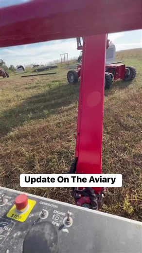 26K views · 895 reactions | We’ve reached a part of the aviary build that I was really looking forward to… #aviary #buildinganaviary #construction #heavymachinery #farm #whitehouseonthehill #reels | White House on the Hill | Facebook