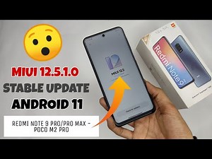 MIUI 12.5.1.0 Stable Rom ft. Redmi Note 9 Pro/Pro Max ⚡⚡ New Feature & Android 11