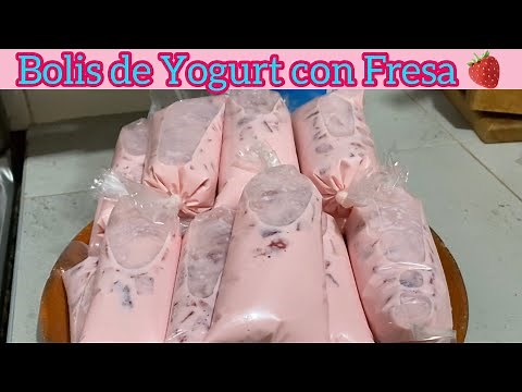 Strawberry Yogurt Popsicles / Gourmet Popsicles