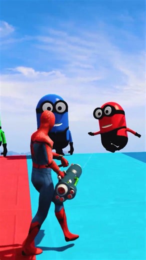 GTA 5 Epic Water Ragdolls Spiderman Jump/Fails Ep 19 #shorts