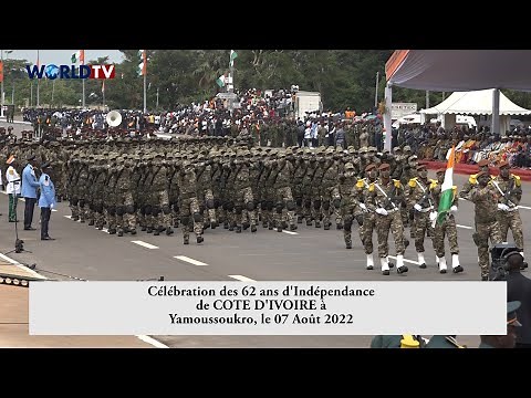 Côte d'Ivoire - AN 62 : Célébration de la Fête Nationale d'Indépendance à Yamoussoukro, 7 Août 2022