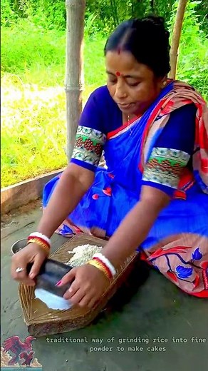 How to Grind Rice into Fine Flour #tools #shorts #viral #creative