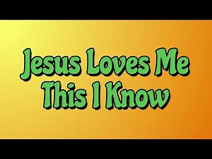 Jesus Loves Me (This I Know) | Children’s Worship Lyric Video