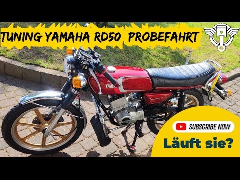 Tuning Yamaha RD50 kommt auf die Straße und Läuft nicht ?