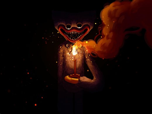 正版huggywuggy玩偶