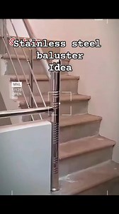 Stainless steel baluster idea #Fabrication #construction #tips #ideas #welder | Ka Tuklas