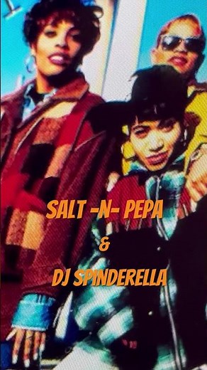 SALT -N- PEPA & Dj SPINDERELLA💐 ROCK N ROLL HALL OF FAME #legendsofhiphop
