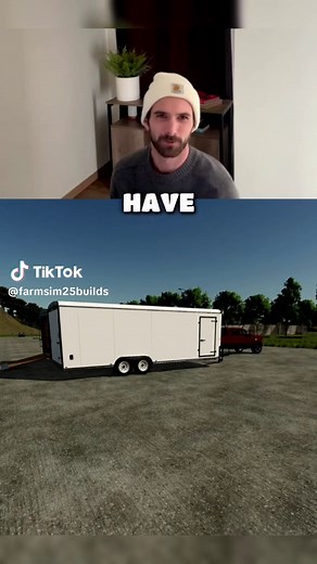 Enclosed Trailer in Farming Simulator 25