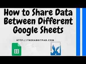 How to Share Data Between Google Sheets Automatically