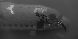 Watch this POV of freedivers in a plane