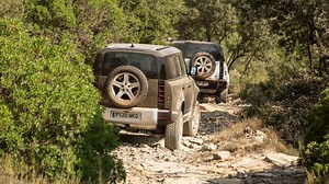 Land Rover Defender: prueba 4x4 en la finca Les Comes