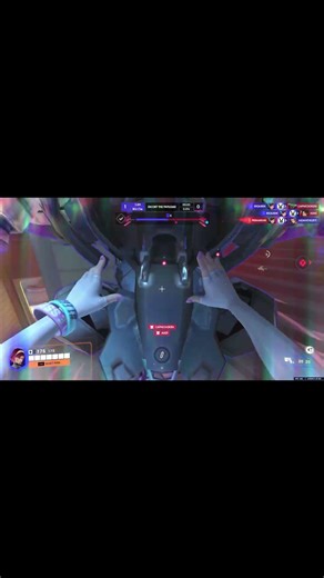 Average zig zag trade off #overwatch2 #overwatchps #gaming #nascar #overwatchclips #funny