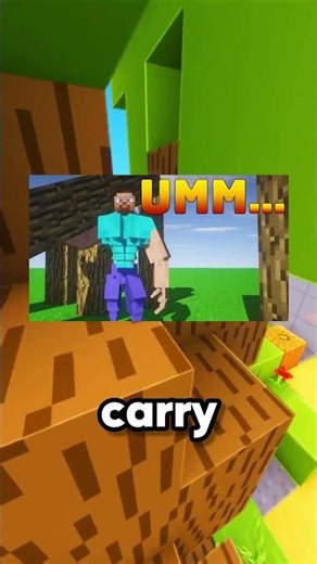 Minecraft Steve Can Solo ALL of Fiction?! 🤯 #Minecraft #Shorts