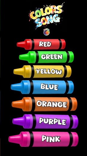 COLORS SONG for children🟢🔴🟠🟡 #staylittlechannel #kidslearning