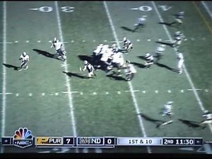 Notre Dame vs Purdue 2008 Highlights