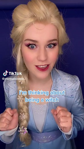 Mermaid Zelda on TikTok