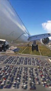 air belgium airbus a330 landing at manchester 3 #aviation #msfs