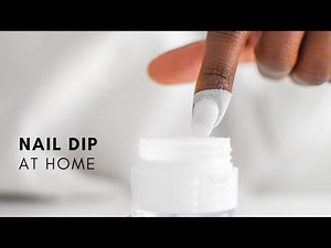 Diy dip powder on natural nails
