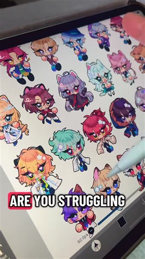 ⬥Lune⬥ on Instagram: "Easy chibi guide 🤭 it’s rough but it’s smth I came up with a while back to help myself draw chibis. When I started this acc I only drew Chibis bc I thought that was the limit of my artistic abilities and here we r. • • • #arttutorials #howtodraw #howtodrawchibi #chibi #chibiart #chibiartist #chibianime #arttips #arttutorial #ibispaintx #ibispaint #chibiartstyle #artguide"